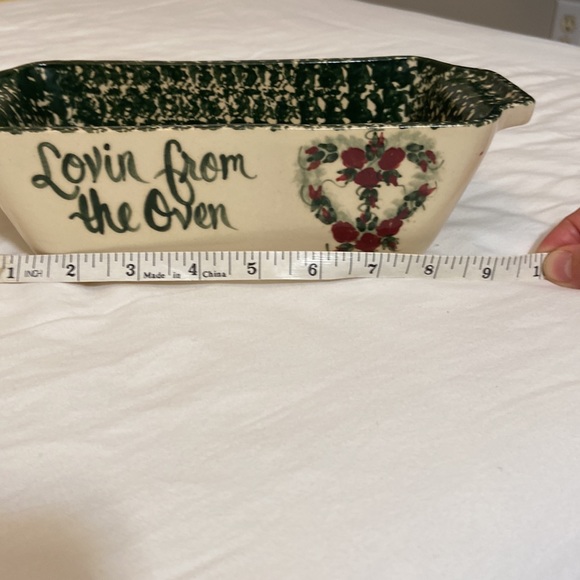 Hand painted banana bread pan - Picture 6 of 6